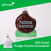 Girl Scout Tough Cookie Ornament