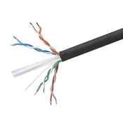 1000FT Cat6 Black