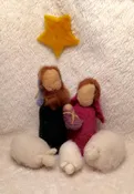 Kit: Needle Felted Nativity Family — Welcome to Esther's Place