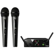 AKG WMS40MINI2-V-AC Dual Wireless Vocal Microphone System, Band AC