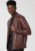 Good Man | Leather Bomber | Rum Raisin
