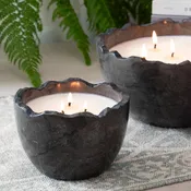Andesite Bowl Candle in Palo Santo Fragrance
