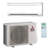 15,000 BTU Mitsubishi 22.2 SEER2 R-454B Ductless Air Conditioner Mini-Split System