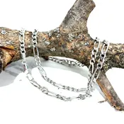24in Figaro Men's Chain Necklace