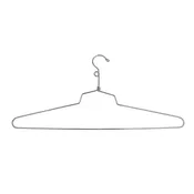 19" Steel Blouse and Dress Hanger w/ Loop Hook