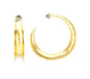 large wuss hoop earrings | Earrings | Margaret Ellis Jewelry