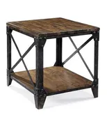 Barrell Rectangular End Table
