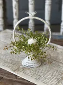 Baby's Grass Candle Ring, 9"