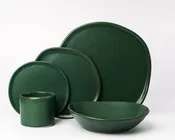 5 Piece Ripple Dinner Setting