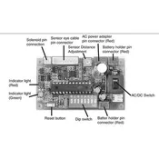 104334 Moen Control Board Closet (Toilet)- Moen commercial closet part