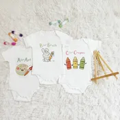 ABCs of Art Baby Bodysuits