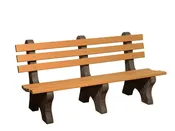 72″ Poly Park Bench — Green Acres Garden Center & Patio
