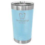 16 oz. Stainless Steel Pint with Slider Lid