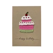 Birthday Cake Greeting Card - Happy Birthday