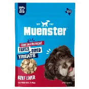 Beef Liver One Ingredient Freeze-Dried Dog Treats, 3 oz bag