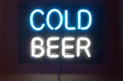 Cold Beer Neon Sign