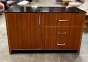 Credenza with Black Stone Top - LA-Area Radisson Hotel
