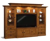 Manhattan Mission 6pc Wall Unit by Forks Valley Woodworking