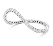 6ct Total Weight Diamond Stretch Bracelet