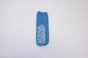 Blue Double Tread Patient Slipper Large