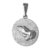 00314 - 13/16" Praying Hands Pendant