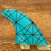 BTS Collection FCS2 Aqua Line Thruster Fin – Medium or Large
