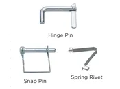 Scaffolding Hinge Pins, Snap Pins &amp;amp; Spring Rivets