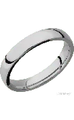 4 mm wide Domed Titanium band.