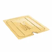 1/2 Size, Notched Hi-Temp Food Pan Cover (EACH)