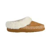 Acorn Women's Greta Embroidered Clog Slippers - Buckskin