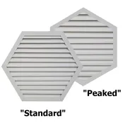 Hexagon Gable Vent