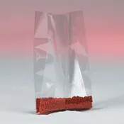 10 x 8 x 20" - 4 Mil Gusseted Poly Bags (Case of 250)
