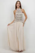 CORRI Crochet  PATCH BODICE MAXI DRESS