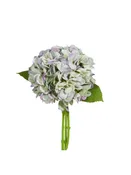 13" Real Touch Green and Purple Hydrangea Bundle