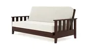 Canby Full Size Wall Hugger™ Black Walnut Futon Frame
