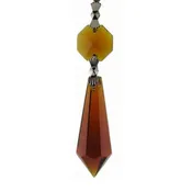 Amber Spear Glass Crystals