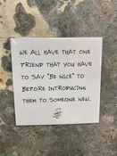 Be Nice Magnet