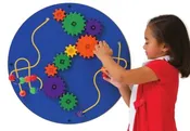 Children's Furniture Co. Blue Loco-motion Wall Activity