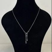 Black Butterfly Necklace