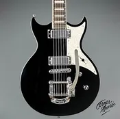 Aria Pro II Bowery Semi-Hollow with Bigsby
