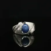 Colored Stone Rings  -  Men'