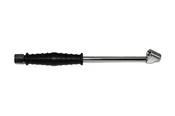 Air Chuck Tire Inflator, 9" Long Reach, Angled Dual Head