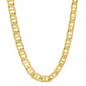 14K Yellow Gold Plated Brass Classic Chain