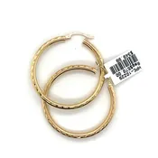 10k Large 40mm Hoop Earring