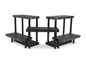 Five Shelf Corner Display 40x40x36