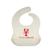 Baby Silicone Lobster Bib
