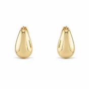 14k Gold Bubble Hoops