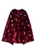 Burgundy Magician Cape for Kids