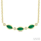 10 Karat Emeralds Pendant