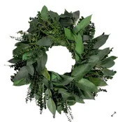22" Green Diamond Eucalyptus Wreath